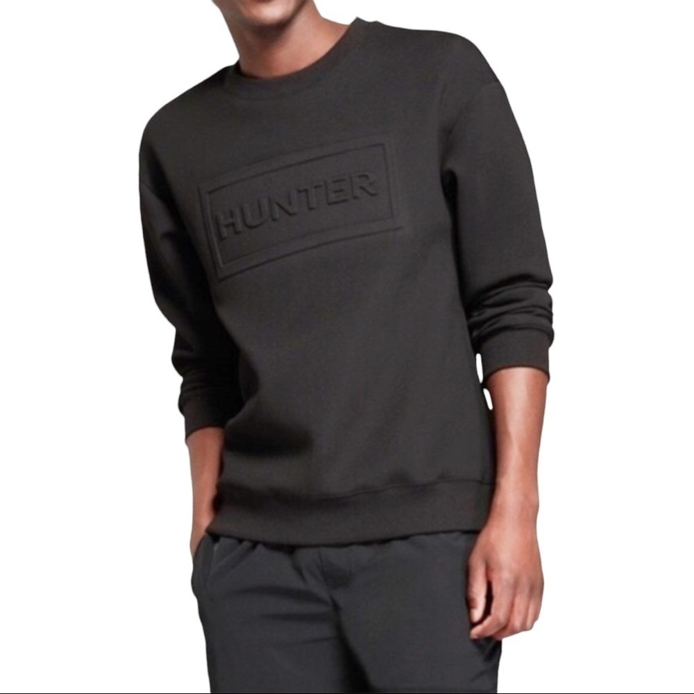 HUNTER for Target Black Crewneck Sweatshirt Size XXL